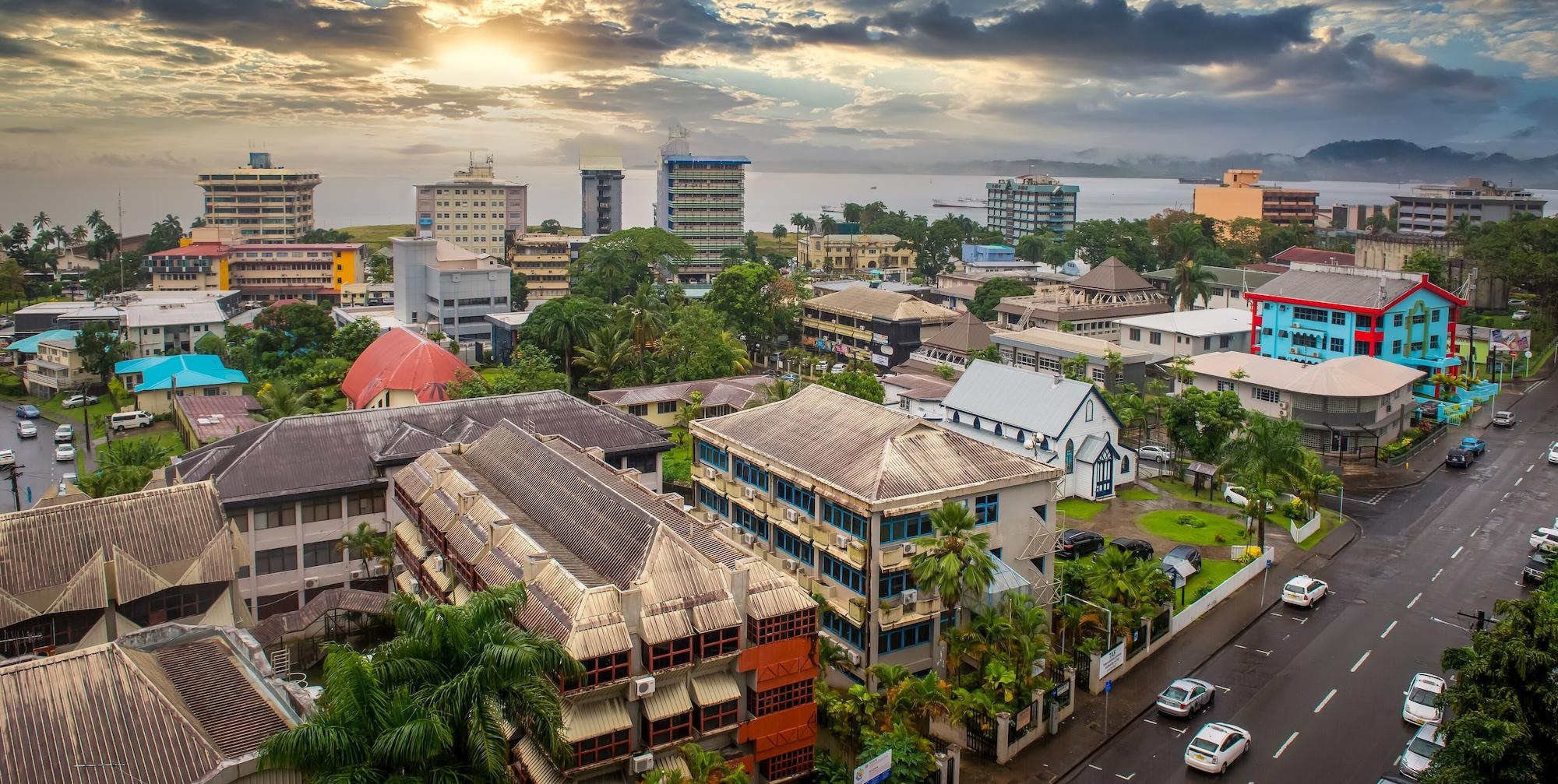 Tanoa Plaza Hotel Suva Extérieur photo